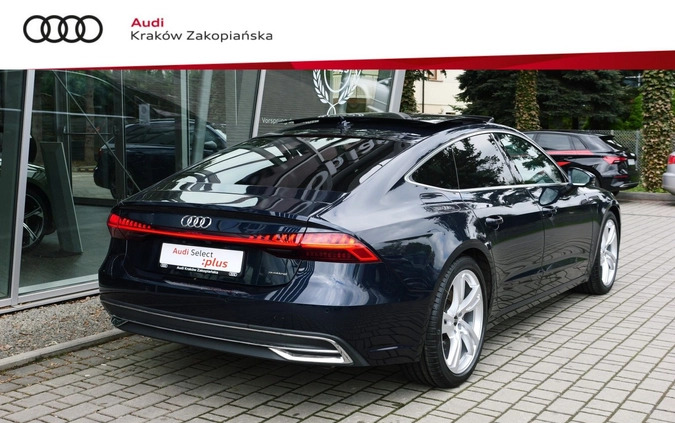 Audi A7 cena 264500 przebieg: 24376, rok produkcji 2023 z Zwierzyniec małe 781